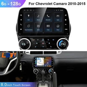 6GB+128GB For Chevrolet Camaro 2010-2015 8'' Android Car Radio GPS Stereo Player - Picture 1 of 12
