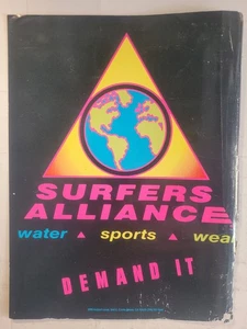 Anzeige für SURFER ALLIANCE von 1988 aus dem Surfer Magazin - Bild 1 von 1