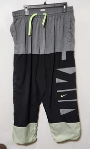 Pantalones de baloncesto NIKE Starting Five Dri-Fit para hombre CW7351-065 gris/verde TALLA 2XL - Imagen 1 de 6