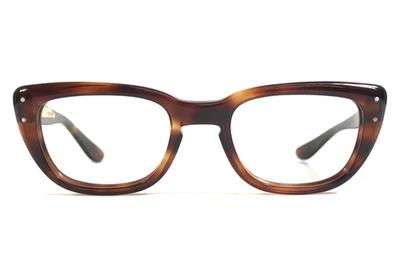 Monturas de gafas vintage Bausch & Lomb EVERYMAN ámbar francés borde completo 43-20-145 Foto 1 de 4