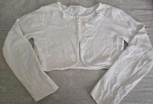 Camilla Girl Party Wedding Flower Girl Cardigan White Size 7/8.. moving sale. - Picture 1 of 5