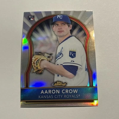 Aaron Crow 2011 Finest Refractor Parallel Rookie #96 Kansas City Royals /549 - Image 1 of 2