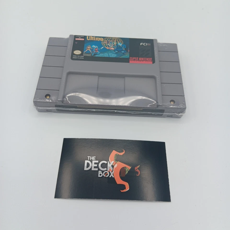 Game Only Ultima Runes of Virtue II Super Nintendo - Imagem 1 de 1