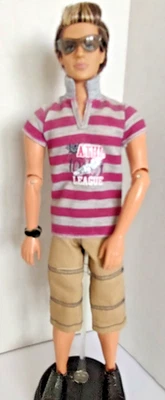 2009 Mattel Fashionistas Sporty Ken Doll Complete No Box - Image 1 of 4