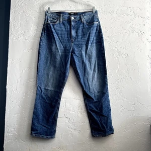 NUEVO CON ETIQUETAS Hudson Holly Vaqueros Rectos de tiro alto para mujer 32 Normcore Informal - Imagen 1 de 9
