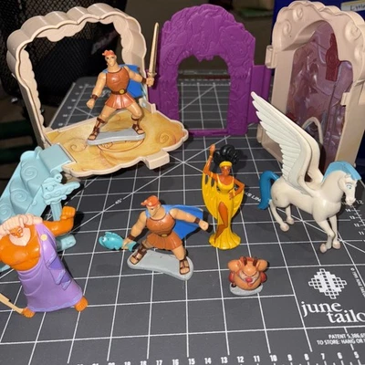Disney Hercules Playset Adventures Of Hercules Portable 90s With Extras - Image 1 of 4