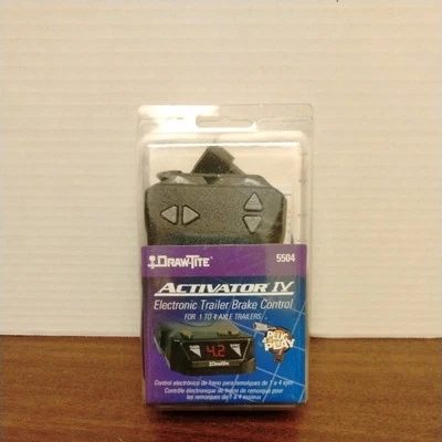 Draw-Tite Activator IV Brake Controller Module Trailer Towing Kit System 5504 - Image 1 of 4