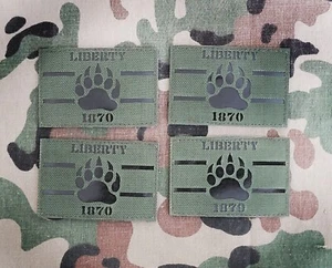 Pineland Resistance Force Lasercut Patch 4 Pack Combo Special Forces Robin Sage - Picture 1 of 2