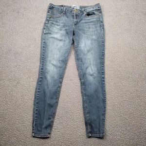 Jolt Skinny Jeans Womens Juniors 11 Blue Charcoal Wash Denim Low-Rise Skinny - Picture 1 of 11