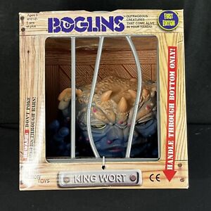 Boglins King Wort 8" First Edition Tri-Action Toys Puppet Brand New in Box