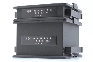 【COMO NUEVO】 Juego de espaciadores Mamiya No.1 No.2 1 2 para prensa universal Super 23 de JAPÓN - Imagen 1 de 10