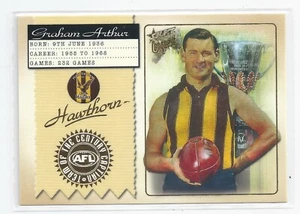2004 Conquest Team of the Century Captain (TCC6) Graham ARTHUR Hawthorn - Bild 1 von 1