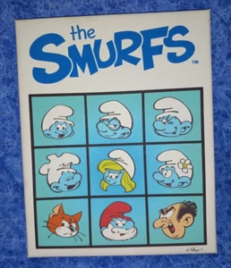 The Smurfs Wall Art Canvas Print  8 X 10 - Picture 1 of 2
