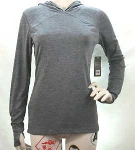 ANTIGUO JERSEY CON CAPUCHA AZUL MARINO ACTIVO PARA MUJER TALLA S GO-DRY FRESCO CAPA BASE TOP ¡PRECIO DE VENTA SUGERIDO POR EL FABRICANTE $27! - Imagen 1 de 7