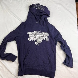 Victoria’s Secret Pink Dallas Cowboys NFL Collection hoodie Sz Medium L031024 - Picture 1 of 7