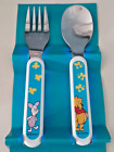 Vintage Disney Winnie the Pooh Piglet fork spoon utensils children toddlers new