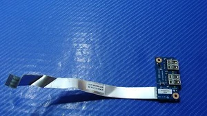 HP Pavilion 15-r030wm 15.6" Genuine Laptop Dual USB Port Board w/Ribbon LS-A993P - Picture 1 of 6
