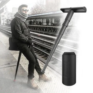 Portable Chair Retractable Telescopic Folding Stool Seat Mini Travel Outdoor AU - Picture 1 of 11