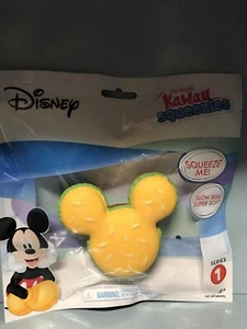 Burger Disney Kawaii Squeezie Topolino Serie 1 Nuovo - Foto 1 di 1
