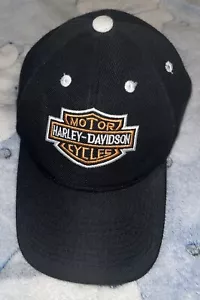 Harley Davidson Motorcycles Baseball Cap Men Adjustable Black - Picture 1 of 3