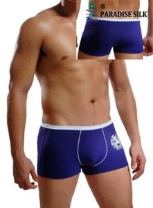 Men'S  Modal Boxer Briefs Hcpm012 Solid US S M L XL - Picture 1 of 3