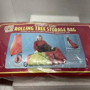 Store-n-Roll Rolling Tree Canvas Storage Bag - store up to 7.5 ft. tree - Picture 1 of 4