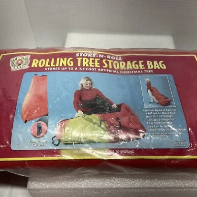Store-n-Roll Rolling Tree Canvas Storage Bag - store up to 7.5 ft. tree - Image 1 of 4