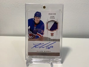 Kaapo Kakko 2019 Panini Dominion RC RPA 2 Color Patch On Card Auto 54/199 🔥🔥 - Picture 1 of 3