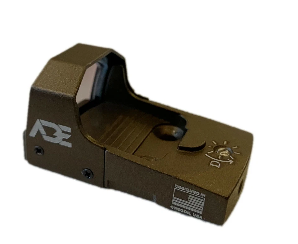ADE - Advanced Optics - RD3-006B1S Green Dot Reflex Sight - with Rail Mount
