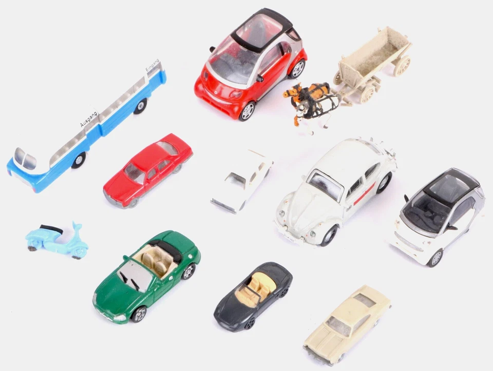 Convolute Old Model Cars Wiking fleischmann Busch Mattel Smart Vintage - Image 1 of 4