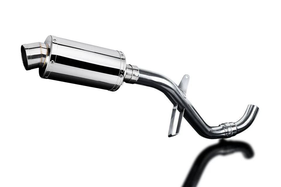 Ducati Multistrada 1200S 1260S  Slip On 9" Stainless Oval Muffler 15-20 - Image 1 of 3