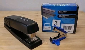 Grapadora de escritorio Swingline modelo 545 1500 grapas removedor oficina lote/paquete de colección - Imagen 1 de 10