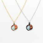 Halloween Skeleton Head Necklace Cartoon Enamel Ghost Pumpkin Ladies Necklace