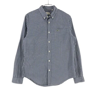 Camisa De Cuadro Slim LACOSTE Casual Formal Para Hombre Talla 40 - M - Imagen 1 de 8