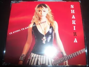 Shakira Te Aviso Te Anunsio Objection Tango Rare Australian CD Single - Like New - Picture 1 of 2