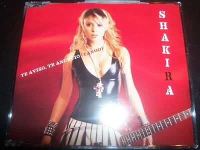 Shakira Te Aviso Te Anunsio Objeción Tango Raro Australiano CD Único - Como Nuevo Foto 1 de 2