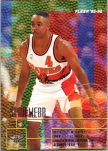 1995-96 Fleer #206 Spud Webb - Picture 1 of 2