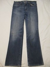 Nudie Mens Blue Denim Jeans Size 36 35x33 Italy Made