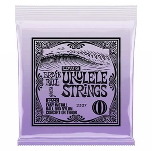 Ukulele Strings Ernie Ball Low G Nylon Ball End BLACK 2327 - Picture 1 of 2
