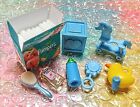 Kelly Krissy Puppenhaus/Kleidung *Kinderzimmer Menge 8 Windeln/Spielzeug* blau