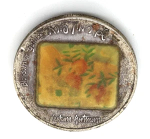 Genuine BLOSSOM OF GALILEE colorized reverse .9999 silver Israel medal 10 gr - Picture 1 of 8