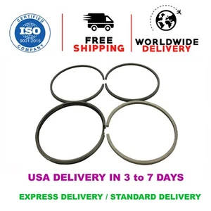 Piston Ring Set 90.47mm STD Land Rover Diesel 2.25 2.5 109 110 STC772S 609386 - Foto 1 di 5