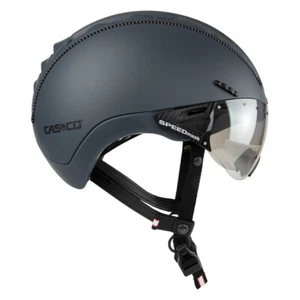 Fahrradhelm mit Visier Casco Roadster Plus Dunkelgrau L 58 bis 60 cm - Picture 1 of 1