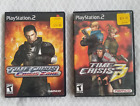 Time Crisis: Crisis Zone 1 & 3 (Sony PlayStation 2, 1997 & 2002) CIB