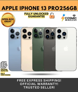 Apple iPhone 13 Pro 256GB Factory Unlocked 5G (GSM CDMA) - Picture 1 of 24