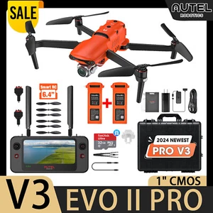 2024 Autel Robotics EVO 2 Pro V3 Rugged Bundle 6k Camera Drone Hard Case 1" CMOS - Picture 1 of 17