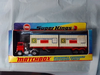 Camión contenedor Matchbox Lesney Super Kings K-17 Semi Scammell Crusader Foto 1 de 4