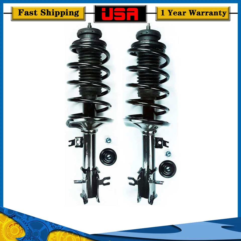 Juego de 2 piezas de puntales delanteros completos y muelles helicoidales FCS para Pontiac Wave 2005-2008_SP Foto 1 de 4