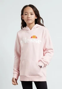 Ellesse Girls Hoodie Pink Retro 80s Logo - Picture 1 of 5