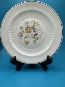 Vintage Colditz Porcelain Bread Salad Floral Plate 7" Made in GDR MCM - Picture 1 of 9